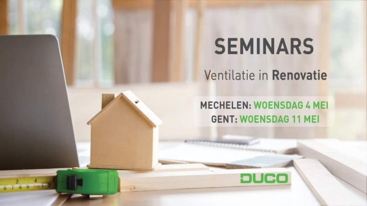 DUCO seminars | Ventilatie in Renovatie