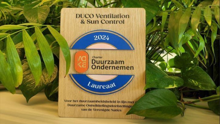 DUCO ontvangt prestigieus VCDO-certificaat voor duurzame bedrijfsvoering